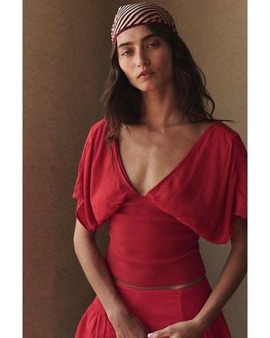 free-est Hana Top By - Red