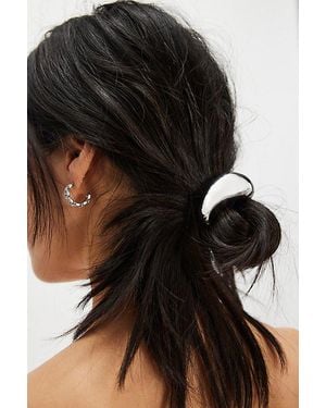 Free People Longtime Jumbo Pony Cuff - Black