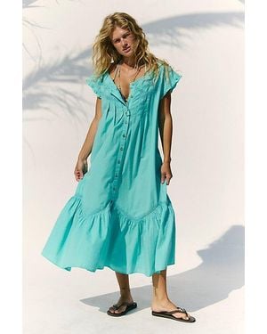 free-est Aster Midi Dress By - Green