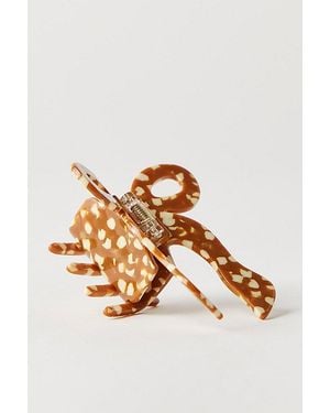 Solar Eclipse Hand Painted Autumnal Claw Clip - Multicolor