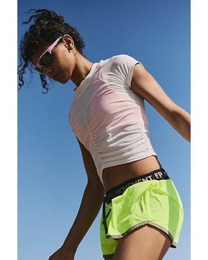 Fp Movement Tempo Ruched Uv Protection Tee - Blue