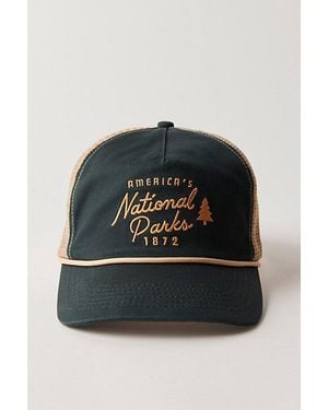 Free People National Parks Trucker Hat - Black