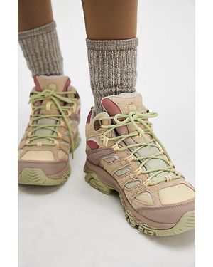 Merrell Moab 3 Mid Waterproof Boots - Green