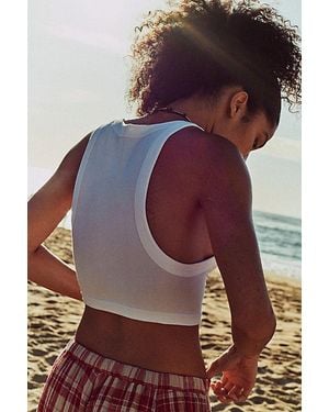 Intimately By Free People Simply Soft Low-Arm Crop Top By - Multicolour