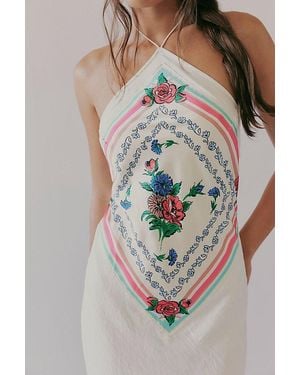 Free People Citrine Midi Dress - Grey