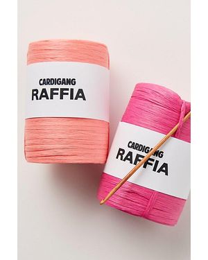 Free People Cardigang Elodie Raffia Crochet Hat Kit - Pink