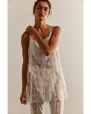 Intimately By Free People Sunday Candy Mini Slip Dress By - Natural