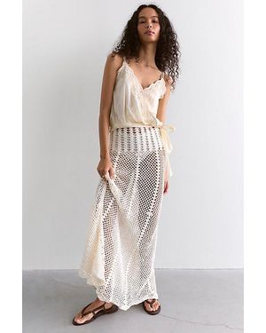 Akoia Swim Akoia Pelita Maxi Skirt - White