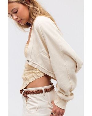 Free People Charm Bolero Cardi - Natural