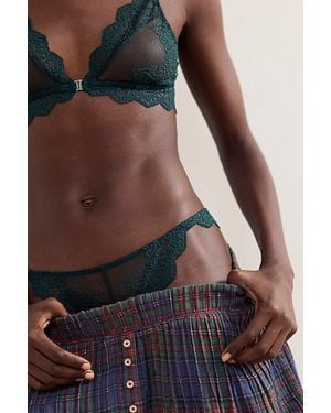 Only Hearts So Fine Lace Thong - Multicolor