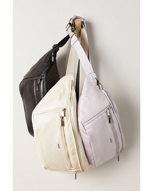 CARAA Large Crossbody Sling Bag - Natural