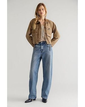 Levi's Tab Drop Barrel Jeans - Blue