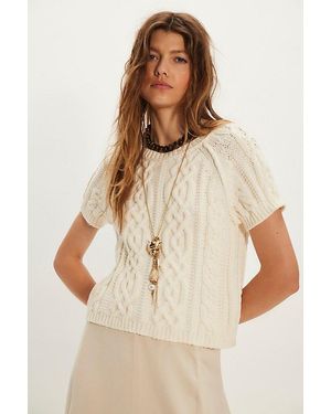 Free People Bubblegum Pullover - Natural