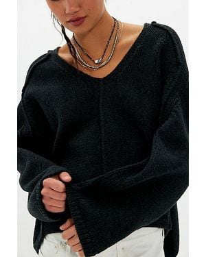 Free People Monarch Pullover - Black