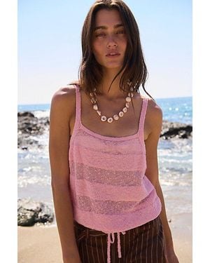 free-est By The Beach Jumper Tank Top By - Pink