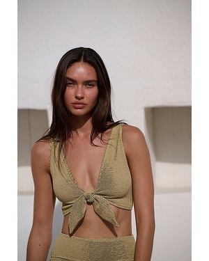 Beach Riot Ritzy Highway Bikini Bottoms - Brown