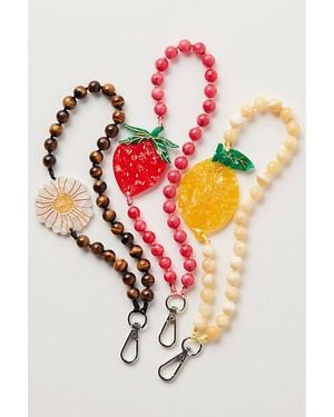 Solar Eclipse Bracelet Phone Chain - Pink