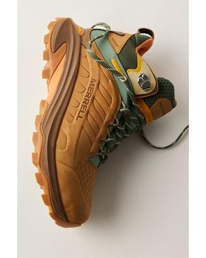 Merrell Moab Speed 2 Leather Mid Waterproof Boots - Natural