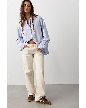 Free People We The Free Many Ways Plaid Button Down - Multicolor