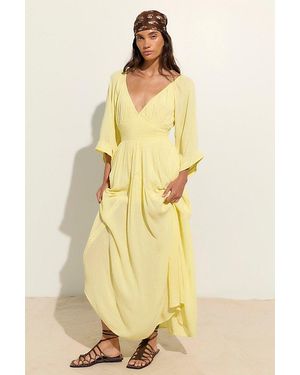 free-est Dixie Maxi Dress By - Yellow