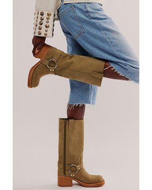 Jeffrey Campbell Kira Harness Boots - Blue