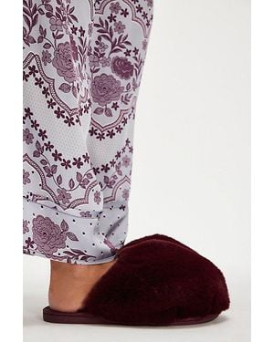 Free People Snowball Slippers - Red