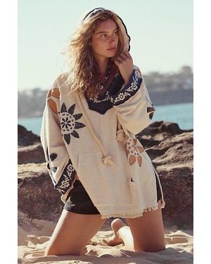 Free People Shoreline Sweatshirt - Brown
