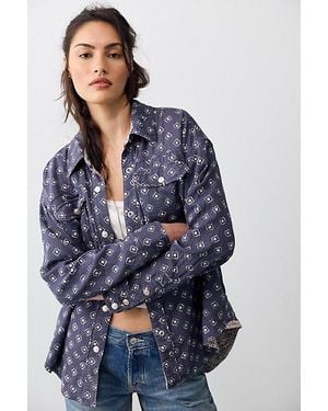 Free People Rose Garden Top - Blue