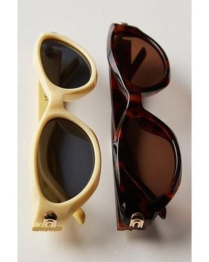 Free People Kensington Polo Sunglasses - Black