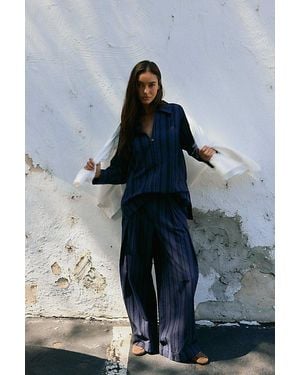 free-est Fallon Pant Set By - Blue