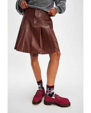 Dr. Martens Adrian Snaffle Loafers - Red