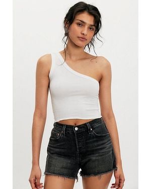 Levi's 501 Curve Shorts - White