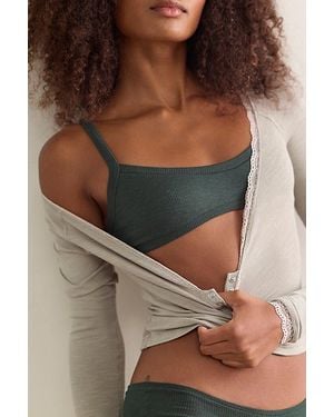 Intimately By Free People Throw On Rib Bralette By - Brown