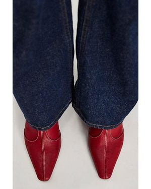 Matisse Racer Stretch Boots By - Blue