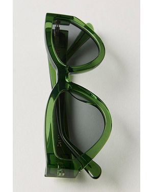INDY Nolita Cat Eye Sunglasses - Green