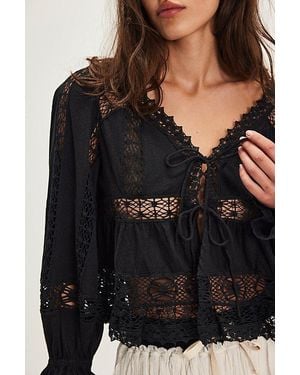 Free People Sweet Dreams Top - Black