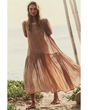 Free People Courtside Crush Maxi Dress - Natural