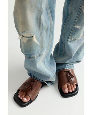 Pavement Tula Tassel Sandals By - Brown