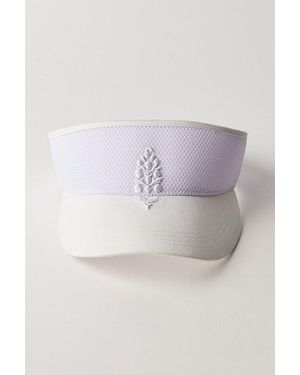 Fp Movement Back Nine Wide-Brim Visor - White