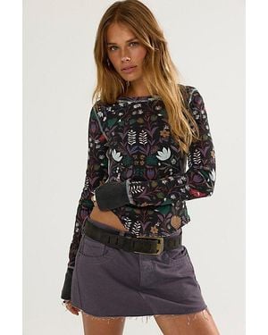 Free People Toileidays Long Sleeve Thermal - Multicolour
