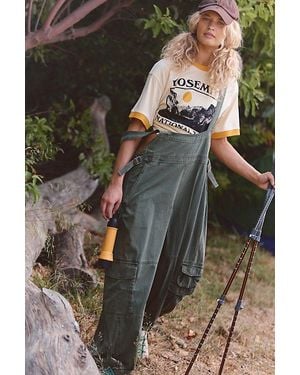 Fp Movement Charmer Utility Overalls - Gray