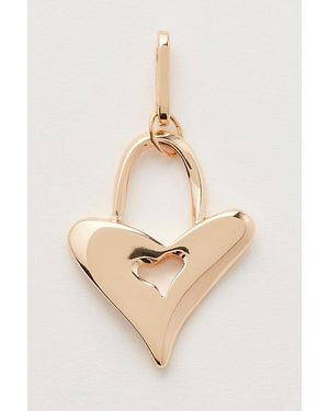 Free People Padlock Bag Charm - Natural