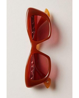 Garrett Leight Sierra Sunglasses - Red