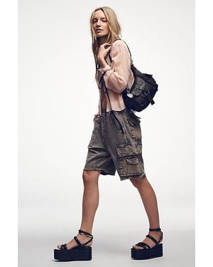 Free People We The Free Baby Leigh Distressed Tote - Gray