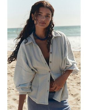 Free People Ansley Shirt - Gray