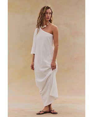 free-est Saltaire Cotton-Jersey Maxi Dress By - Natural