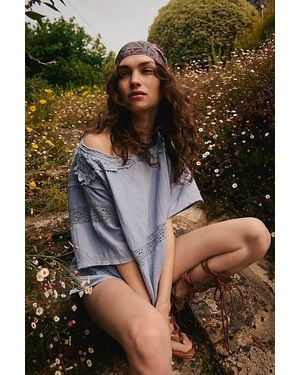 Free People Rustic Romance Top - Multicolour