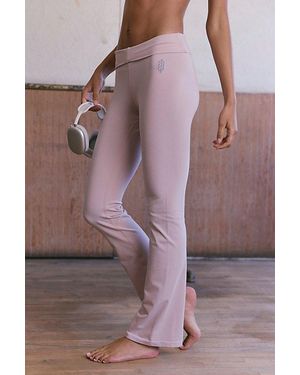 Fp Movement Go To Smooth Straight Leg Pants - Brown