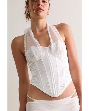 KAT THE LABEL Marilyn Corset - White
