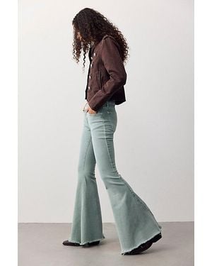 Free People We The Free Emre Low-Rise Flare Jeans - Multicolor